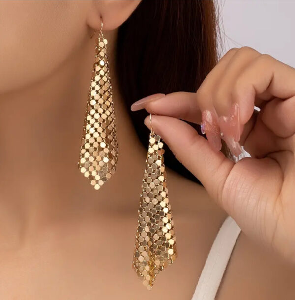 Gold Kite Earrings