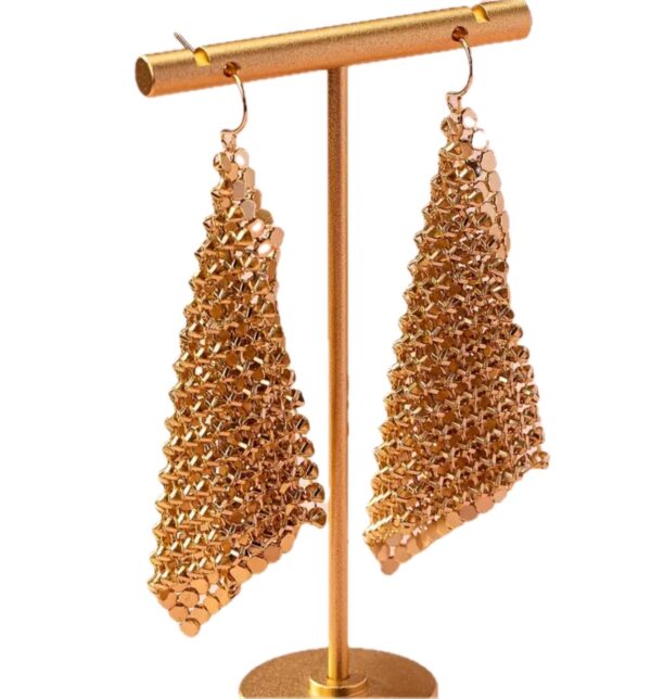 Gold Kite Earrings