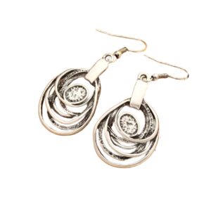 Rustic Coil Earrings