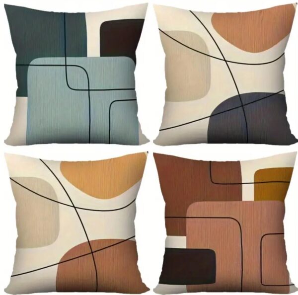 Gridline cushion collections