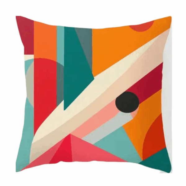 Neon Strike cushion
