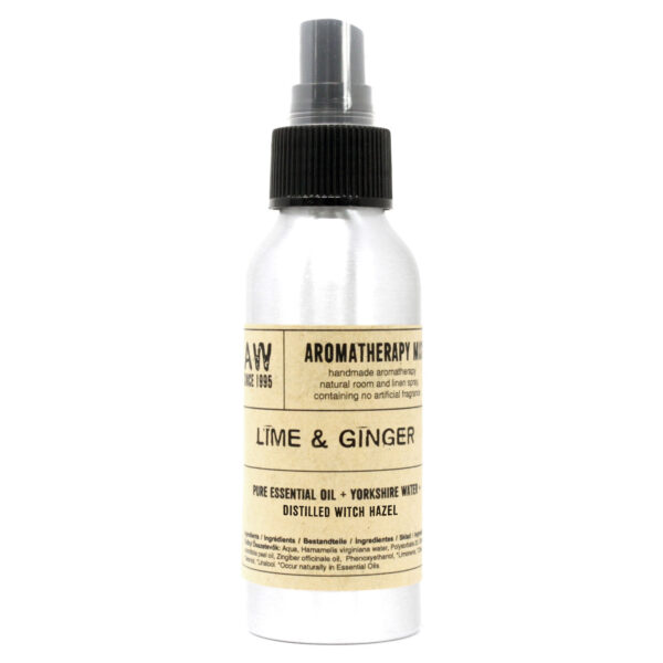 Essential Oil Mist - Lime & Ginger - 100ml - Image 2
