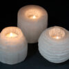 Selenite Mountain Top Candle Holder - 8 cm - Image 4