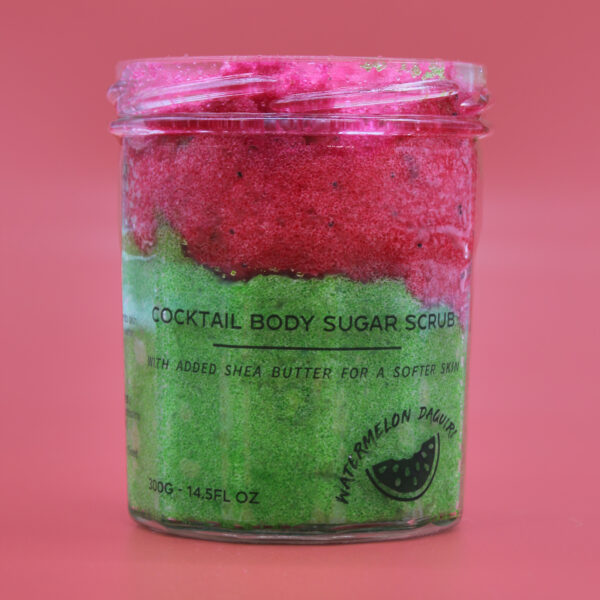 Fragranced Sugar Body Scrub - Watermelon Daquiri 300g - Image 3