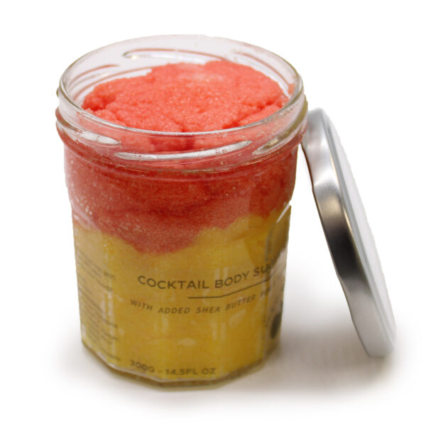 Fragranced Sugar Body Scrub - Peach Sangria 300g - Image 2