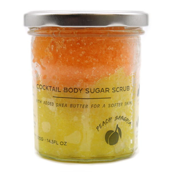 Fragranced Sugar Body Scrub - Peach Sangria 300g - Image 7