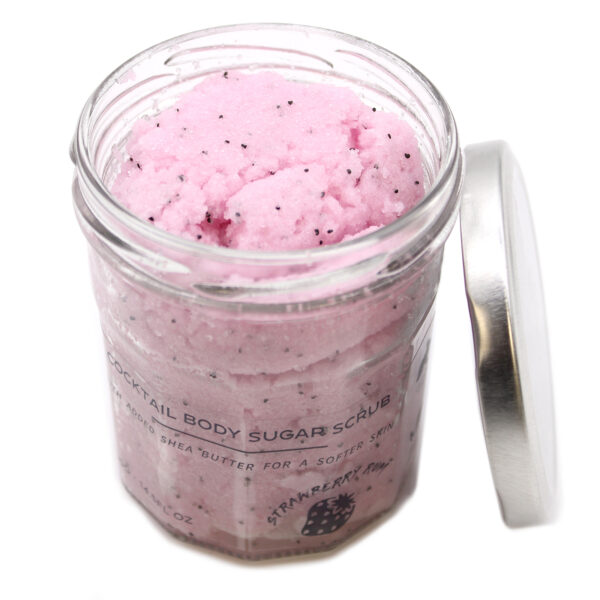 Fragranced Sugar Body Scrub - Strawberry Rum 300g - Image 7