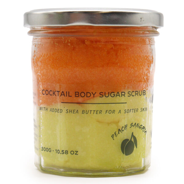 Fragranced Sugar Body Scrub - Peach Sangria 300g - Image 11