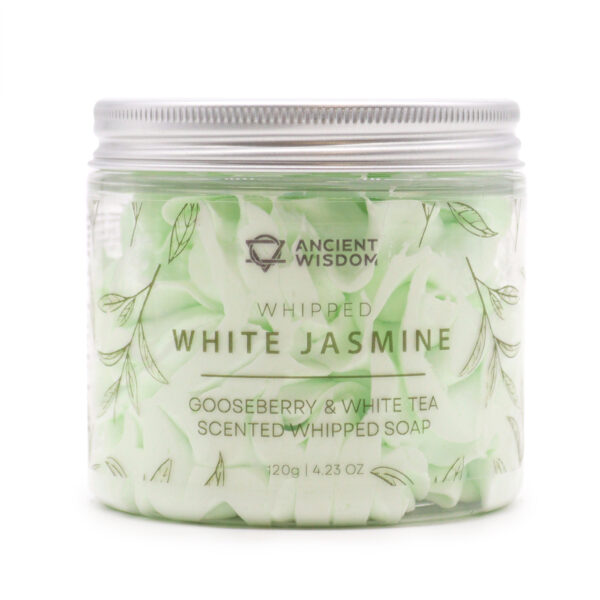 Gooseberry & White Tea Whipped Soap 120g - Image 4