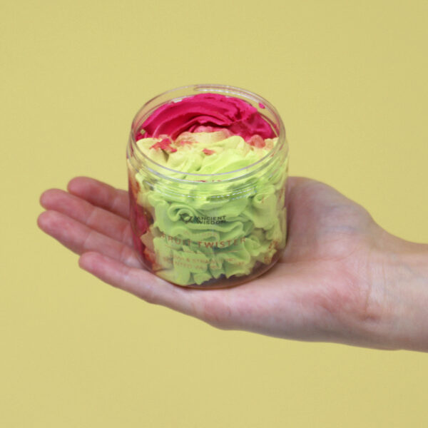 Strawberry & Kiwi Whipped Soap 120g - Image 6