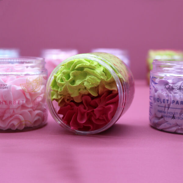 Strawberry & Kiwi Whipped Soap 120g - Image 7