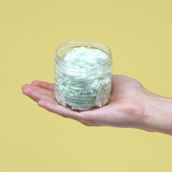 Gooseberry & White Tea Whipped Soap 120g - Image 6