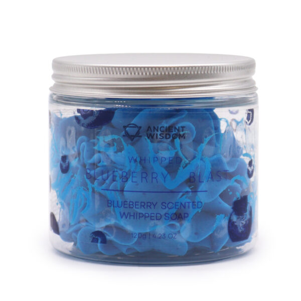 Blueberry Whipped Soap 120g - Image 6