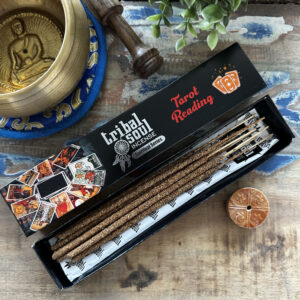 Tribal Soul Spiritual Incense Sticks and Ceramic Holder - Tarot reading