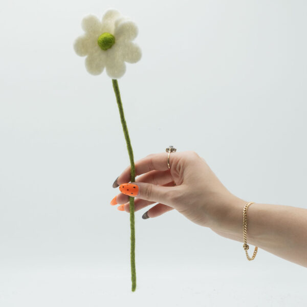 Felt Flowers - Daisy (assorted colours) - Image 4