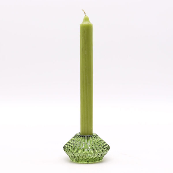 Flower Flip Dinner Candle / Tealight Holder - Garden Jade - Image 2