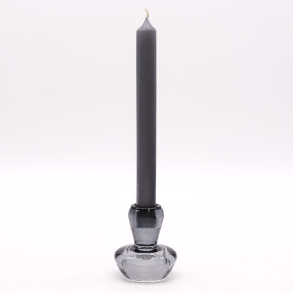 Mushroom Flip Dinner Candle / Tealight Holder - Midnight Grey - Image 2