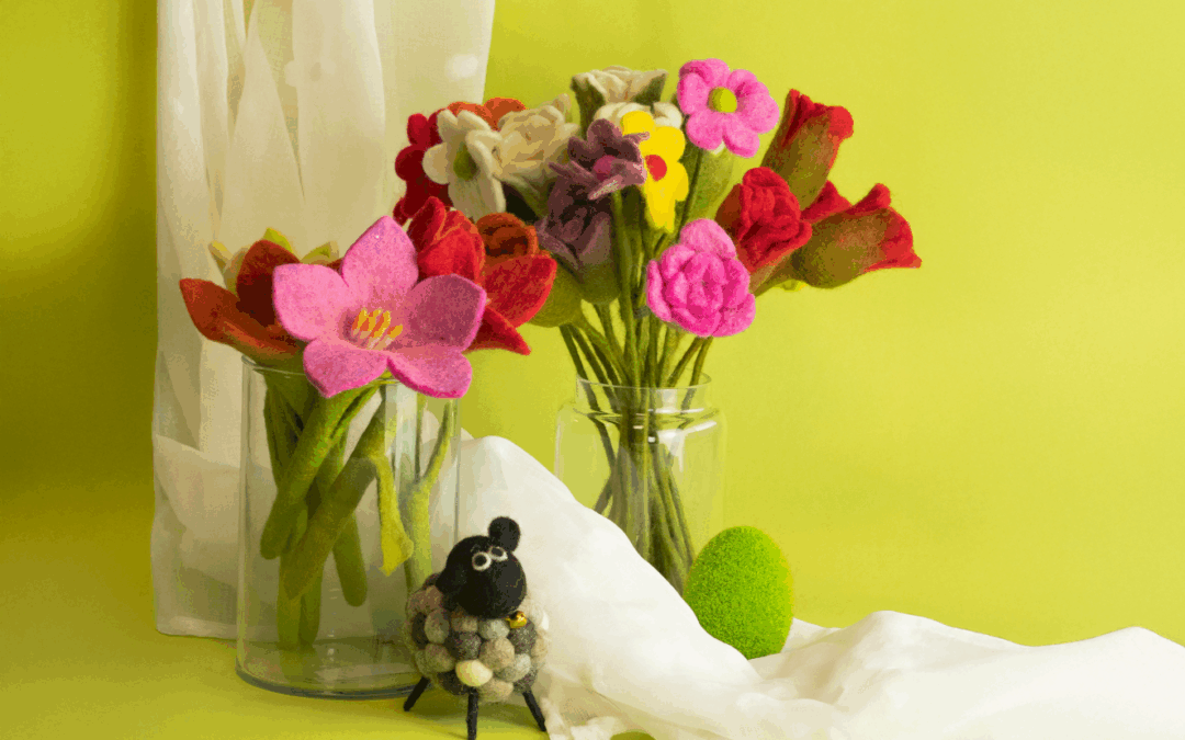 Everlasting Blooms: Why Felt Flowers Are the Perfect Gift & Home Accessory