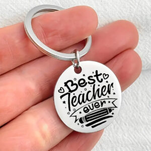 Best Teacher Ever Keyring