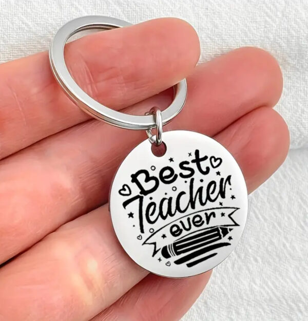 Best Teacher Ever Keyring
