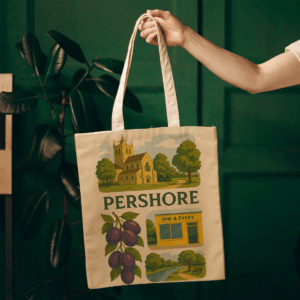 Pershore Plumb Festival Tote Bag