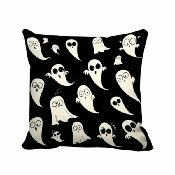 Halloween Ghost Cushion Black Ghoul Gang”