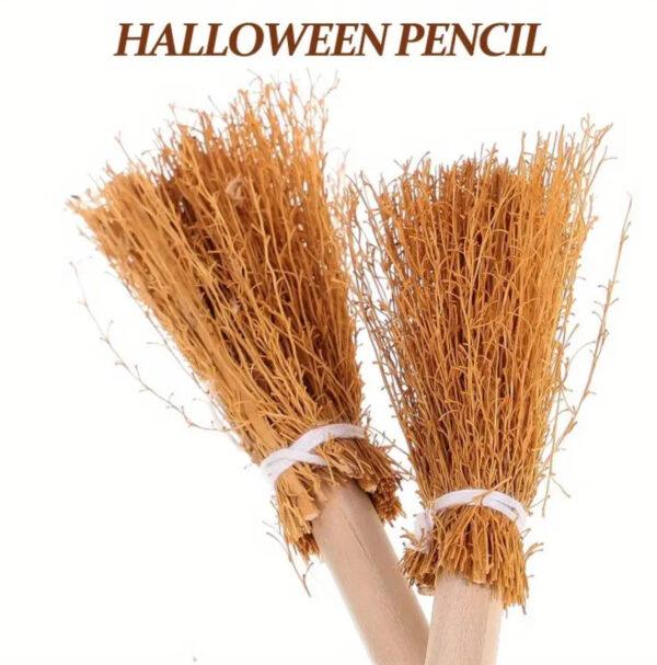 Halloween Broomstick Pencil