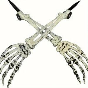 Halloween Skeleton Hands Garden Prop