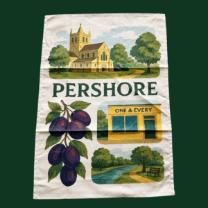 Pershore Abbey Tea Towel