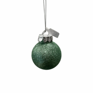 Green Glitter Bauble – 6cm