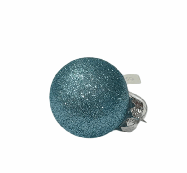 Blue Glitter Bauble – 6cm