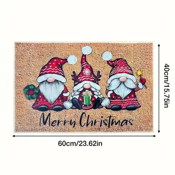 CHRISTMAS GONK DOOR MAT