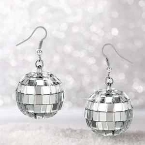 DISCO BALL EARINGS