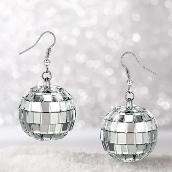 DISCO BALL EARINGS