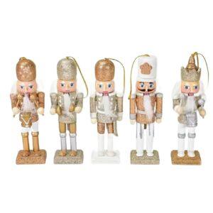 Nutcracker Hanging Decorations – Gold Collection