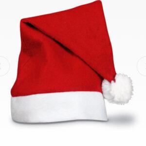 Classic Red Santa Hat with White Trim