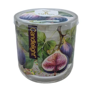 Wild Fig & Saffron LED Candle – 10cm