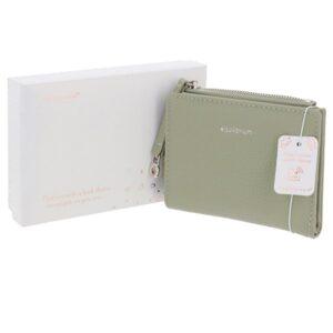 Equilibrium Small Sage Purse with Charms – RFID Protection