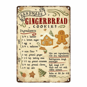 Handmade Gingerbread Cookies Sign