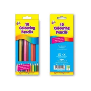 10 Full Size Colouring Pencils