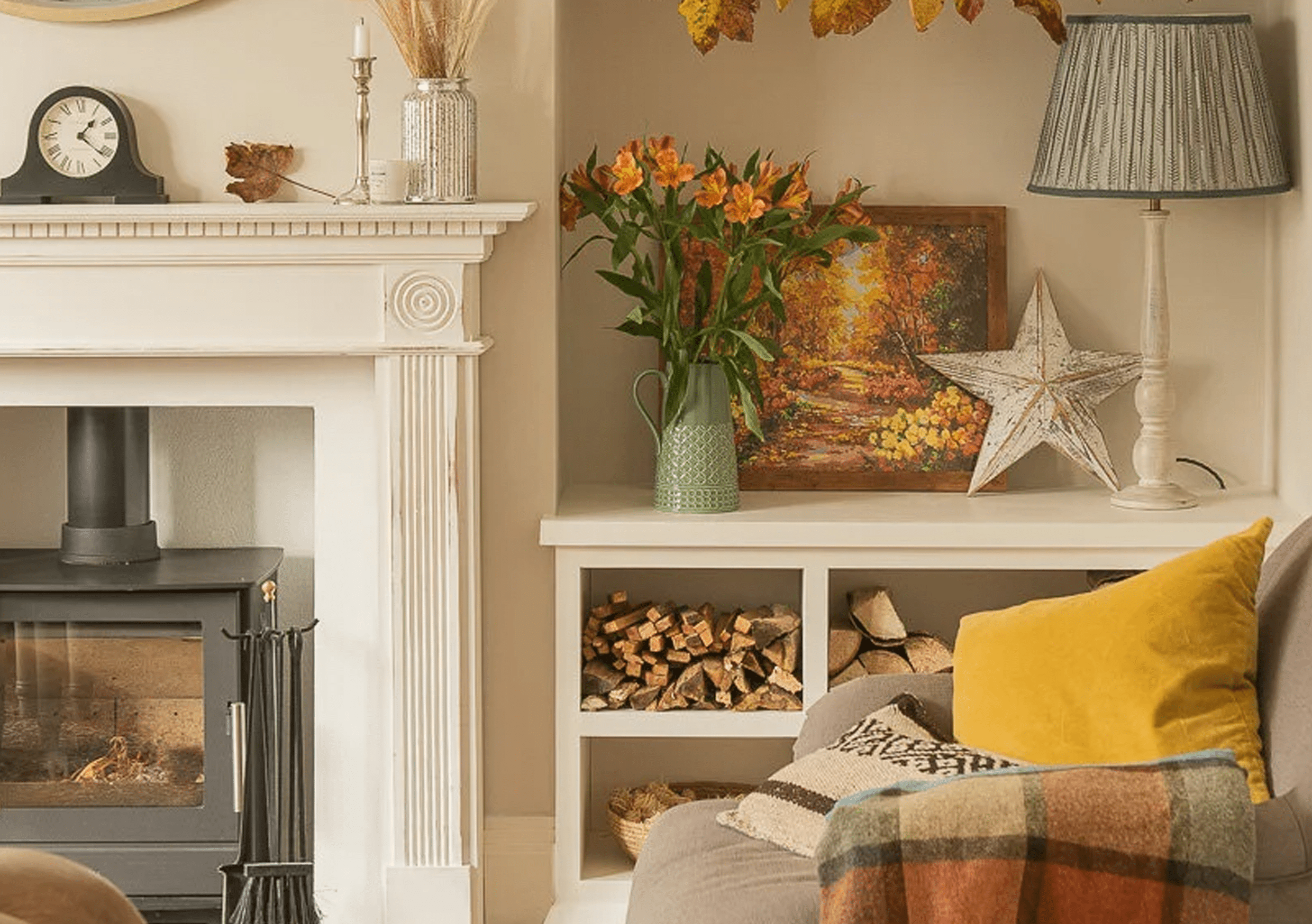 As the days grow shorter and the evenings draw in, autumn is the perfect time to slow down, reset your space and make home feel warm and welcoming again. You don’t need a full makeover — just a few thoughtful changes can completely transform how your home feels. If you’re looking for autumn home decor ideas, the key is layering texture, warmth and calm details that invite you to stay in and get cosy.