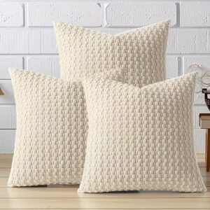 Calm Weave Cushion – Soft Oat