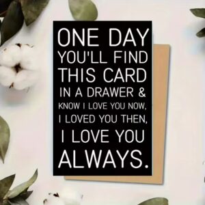 one day you ll find this card