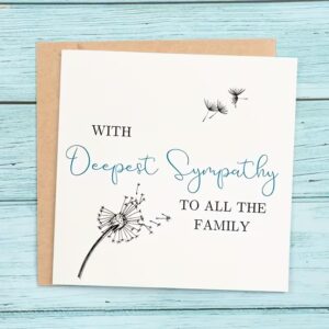 with deepest Sympathy CARD