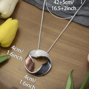 khaki tone statement necklace in neutral colour palette