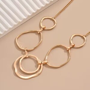 classic gold chain necklace simple elegant design