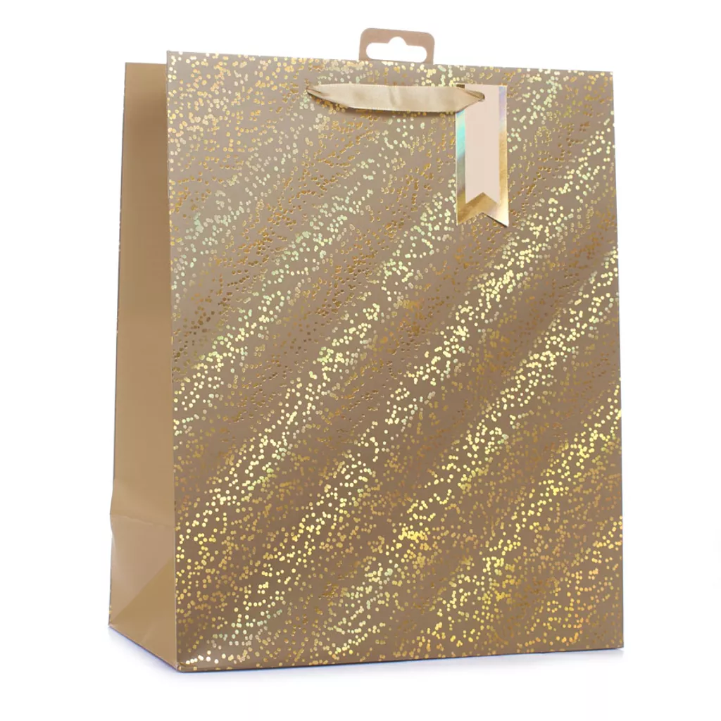 gold gift bag, luxury gift bag, small gift b