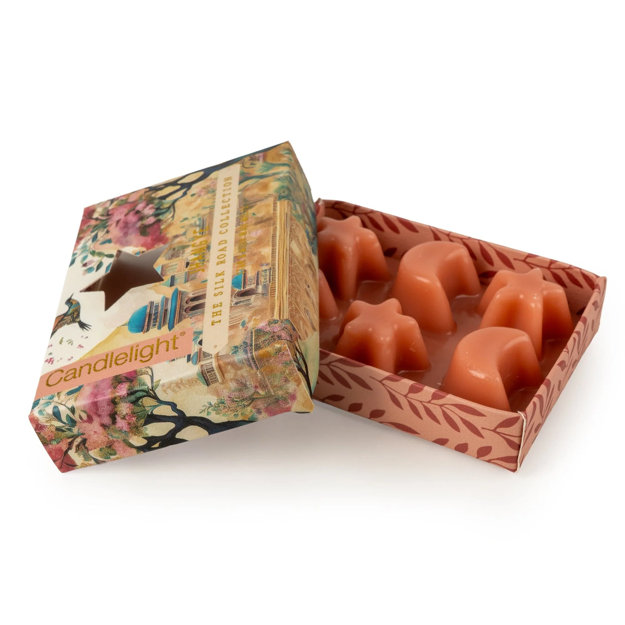Silk Road Collection Jhangye Star and Moon wax melts in decorative gift box