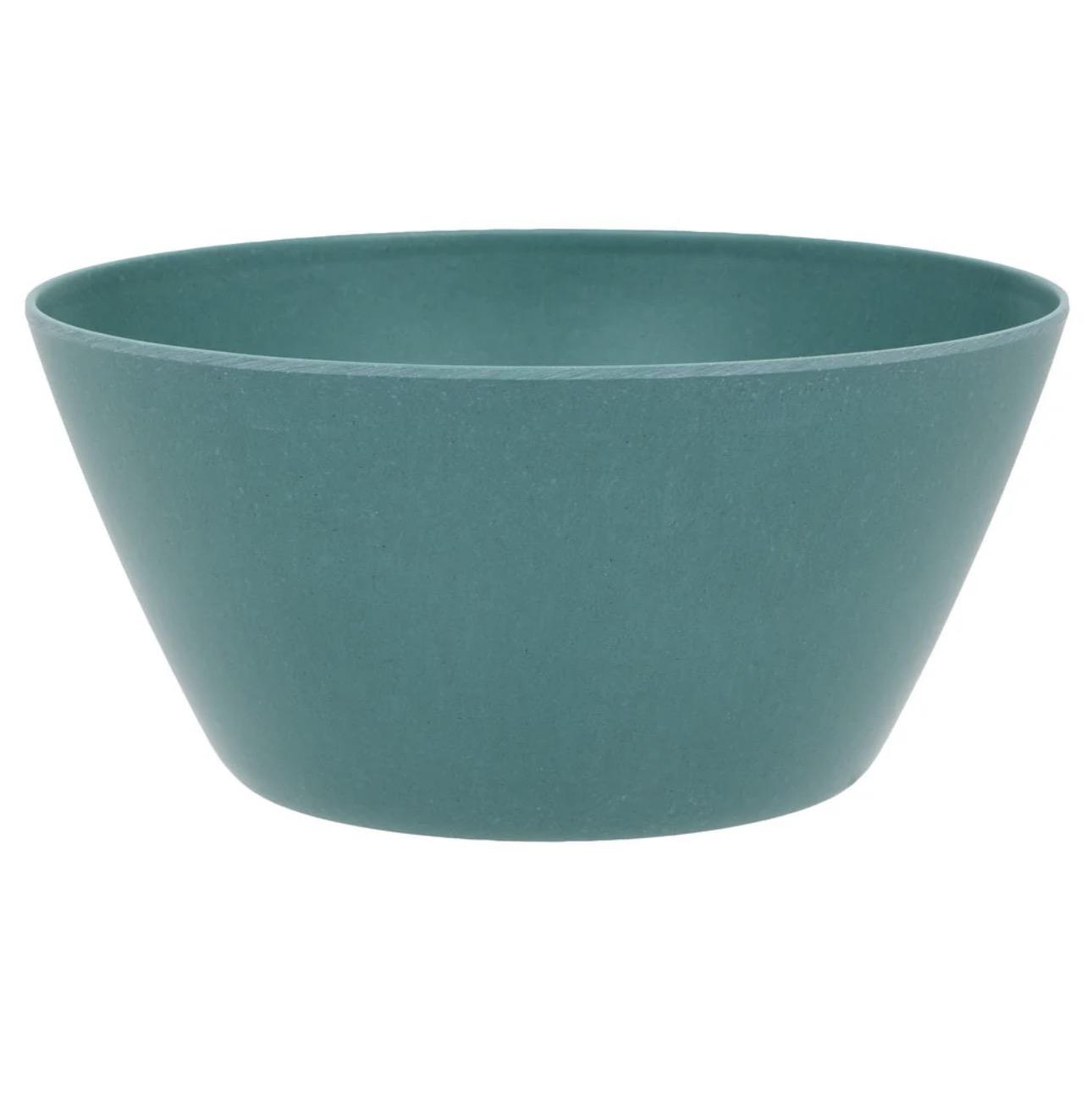 Green picnic bowl for outdoor dining and summer entertaining