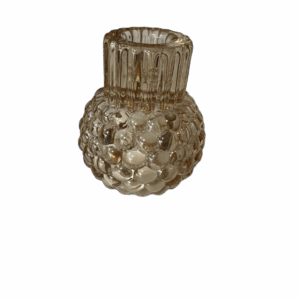 Champagne glass reversible candle holder for tealight and dinner candles